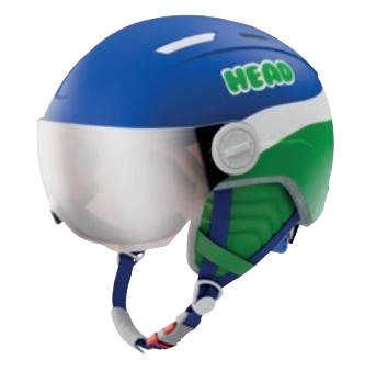 Helm HEAD Mojo Visor Blue/Green - 2025/26