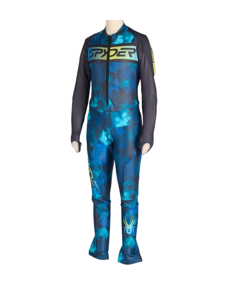 Spyder Performance Gs Race Suit Jr Cobalt Block Camo - 2025/26