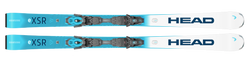 Skis HEAD Worldcup Rebels E.XSR + PR 11 GW Brake [G] 78 mm Matt Black/Blue Speed - 2025/26