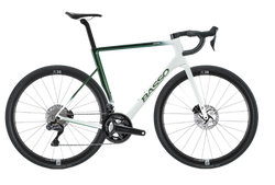 Road bike Basso Astra Ultegra Di2 Pop Green/Microtech RE38 - 2023
