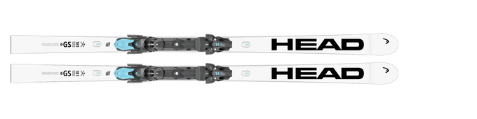 Ski HEAD WCR E-GS Rebel + Race Plate WCR 14 short (komórki) + Freeflex 11 GW - 2025/26