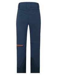 Ski pants Ziener Tewes Full-Zip Teamwear Lady Blue Foggy Print Dark Navy - 2025/26