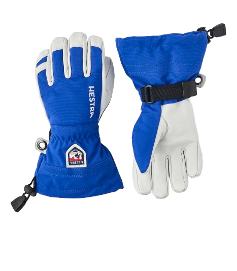 Handschuhe Hestra Army Leather Heli Ski Jr. Royal Blue - 2025/26