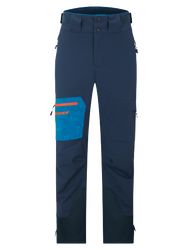 Ski pants Ziener Tewes Full-Zip Man Blue Foggy Print Dark Navy - 2025/26