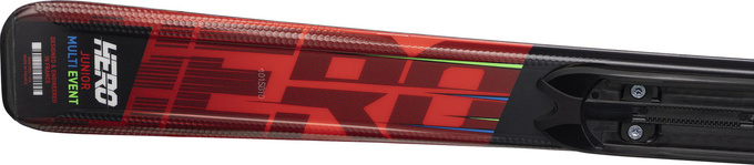 Skis Rossignol Hero Xpress JR 130-150 +  Xpress 7 GW B83 BLACK - 2025/26