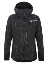 Ski jacket Ziener RCE Coach Jacket Unisex Black Foggy Print - 2024/25