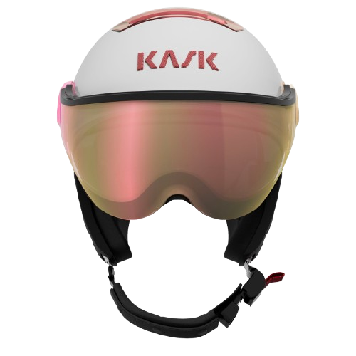 Helmet KASK Chrome Visor White/Pink Gold - 2025/26