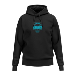 Bluse HEAD WCR Hoodie Unisex Black - 2025/26