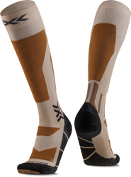 SKI SOCKS X-SOCKS SNOWBOARD DISCOVER OTC  SAND/DARK SAND - 2025/26