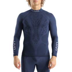 Thermal underwear UYN Man Elevatyon Biomorph UW Shirt Long SL Turtle New Neck Indaco - 2025/26