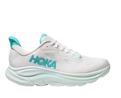 Damen Schuhe Hoka Clifton 10 White/Cielo Blue