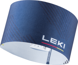 LEKI XC Headband Blue/White/Grey
