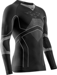Thermal underwear X-bionic Energy Accumulator Light Shirt LS Black/Light Grey - 2024/25