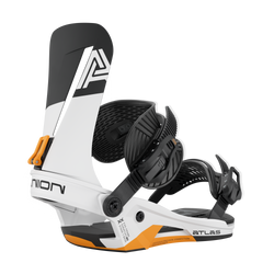 Snowboardbindungen Union Atlas White/Orange 2025/26