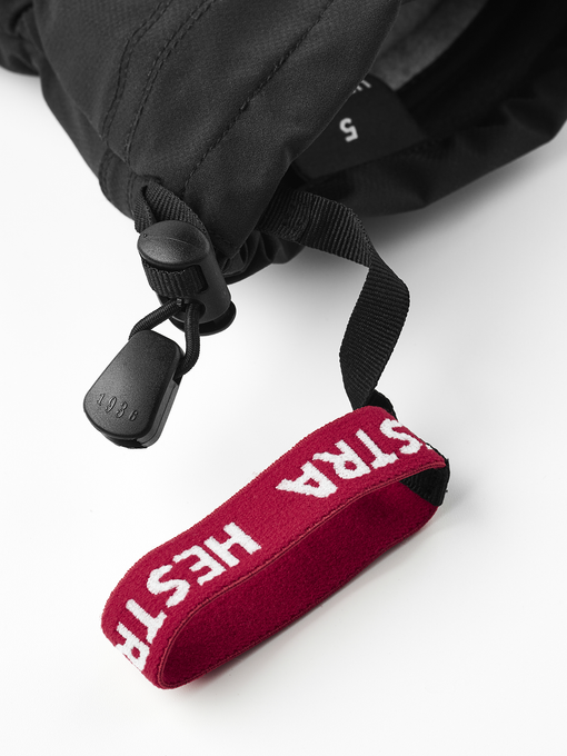 Gloves Hestra Heli Mistral Jr. Black - 2025/26