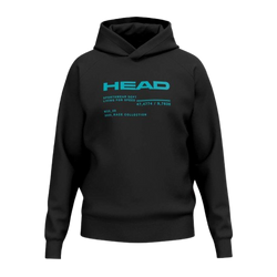 Bluse HEAD Race Hoodie Junior Black - 2025/26