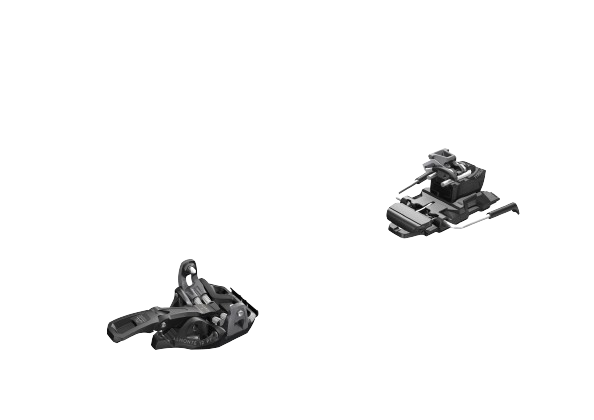 Skibindungen HEAD Almonte 10 PT Brake 105mm Black/Metalic Grey - 2025/26