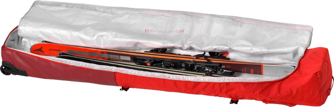 Ski Bag Atomic Redster Ski Wheelie 4 pairs+ Red/Rio Red – 2025/26