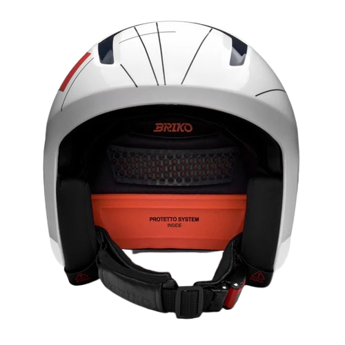 Helm Briko Volcano 2.0 Graphik France Mips Shiny White - 2025/26
