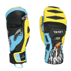 Gloves Level SQ CF Mitt Yellow/Blue - 2025/26