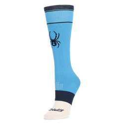 Skisocken Spyder Womens Pro Liner Ski Socks Aether Blue - 2024/25