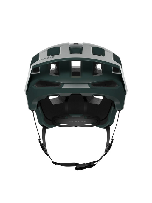 Fahrradhelm POC Kortal Race MIPS Pargasite Green Matt/Hydrogen White Matt - 2025