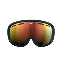 Ski goggles POC Fovea Pargasite Green/Partly Sunny Orange - 2025/26