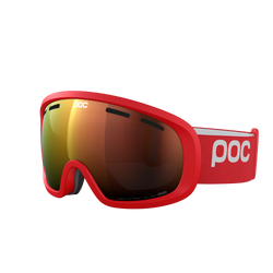 Skibrille POC Fovea Mid Prismane Red/Partly Sunny Orange - 2025/26