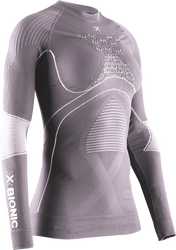 Thermal underwear X-bionic Energy Accumulator 4.0 Shirt LG SL WMN DUSTY LAVENDER/ARCTIC WHITE - 2025/26