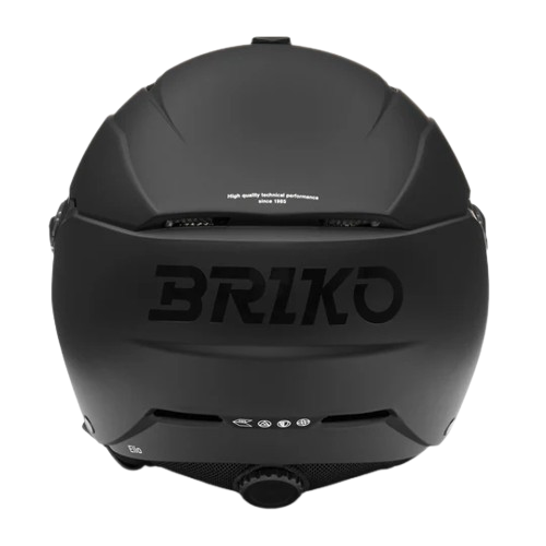 Helmet Briko Elio Visor Photo Matt Black - 2025/26