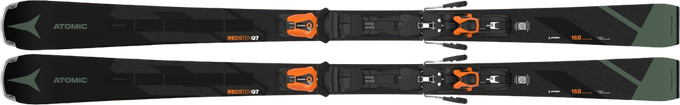 Ski Atomic Redster Q7 Revoshock C + MI 12 GW Black/Orange - 2024/25