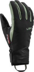 Handschuhe LEKI Sparrow 3D Women Black/Dust/Green - 2025/26