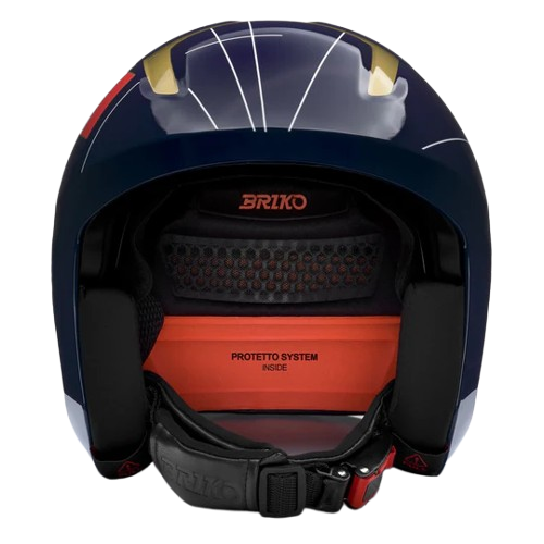 Helm Briko Volcano 2.0 Graphik France Mips Shiny Blue/White - 2025/26