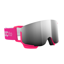 Goggles POC POCito Nexal Fluorescent Pink/Partly Sunny Silver - 2025/26