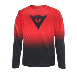Cycling Jersey Dainese Scarabeo Jersey LS High-Risk-Red/Black - 2023