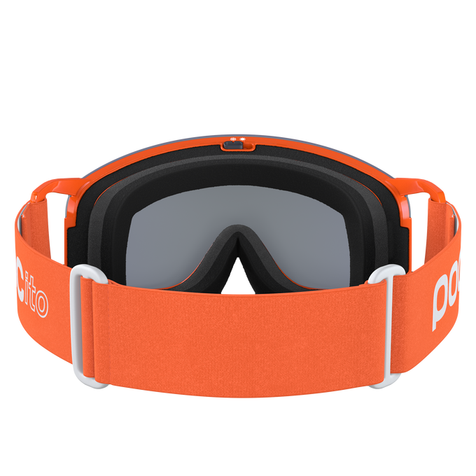 Goggles POC POCito Nexal Fluorescent Orange/Partly Sunny Silver - 2025/26