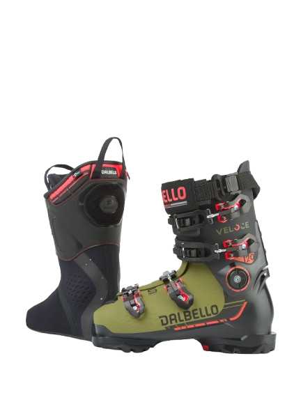 Ski boots Dalbello Veloce 120 MV Black/Olive - 2025/26
