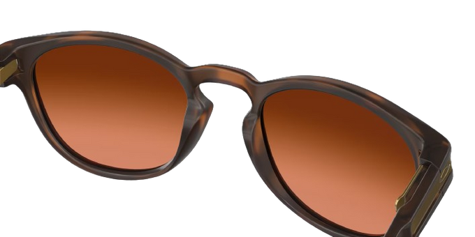 Sunglasses Oakley Latch Prizm Brown Gradient Lenses/Matte Brown Tortoise Frame