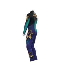 Race Suit Energiapura Junior /Genesis Gold (insulated, padded) - 2025/26