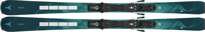 Ski Atomic Cloud Q14 Revoshock S + MI 12 GW Black/Smoke - 2024/25
