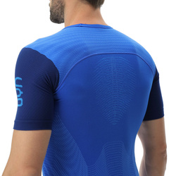 UYN Man Running PB42 OW Shirt SH_SL Strong Blue/Peacot