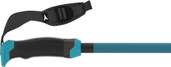 Skistöcke Atomic Redster X Carbon SQS Teal Blue – 2024/25