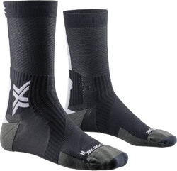 Cycling socks X-SOCKS Bike Perform Crew Opal Black/Arctic White - 2024