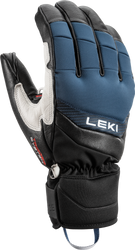 Gloves LEKI Griffin Base 3D Black/Marine - 2025/26