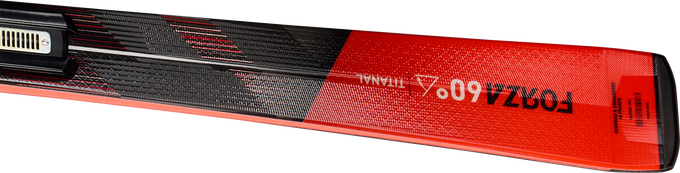 Skis Rossignol Forza 60' TI Konect + Spx 12 Konect GW B80 Black Hot Red - 2025/26