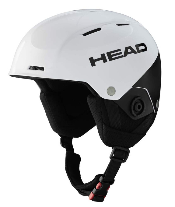 Helm HEAD Team SL White/Black + Kinnbügel - 2025/26