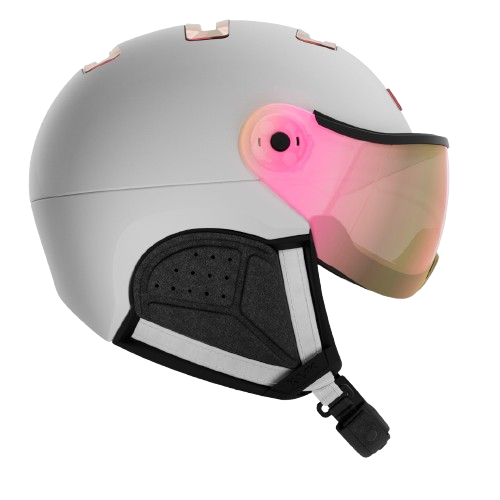 Helm KASK Chrome Visor White/Pink Gold - 2025/26