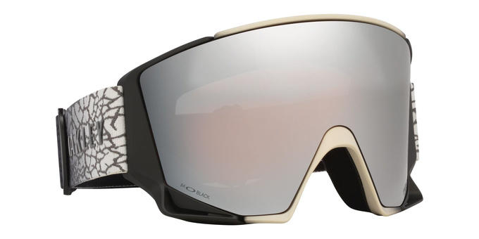 Brille Oakley Flow Scape L Aleksander Kilde Signature/Prizm Snow Black Iridium + Additional lens Prizm Snow Iced Iridium - 2025/26