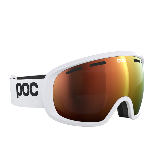 Brille POC Fovea Blixten White/Partly Sunny Orange - 2025/26