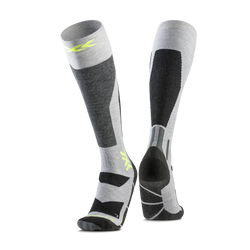 SKI SOCKS X-SOCKS SNOWBOARD DISCOVER OTC  RHINO GREY/CANARY - 2025/26